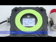 NO NO2 Tlenki azotu Ex db IIC T6 Gb Certyfikat przeciwwybuchowy Detektor wielogazowy z pompą ssącą