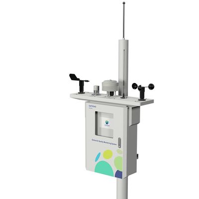 AQD5000 Ambient Air Quality Monitoring System with 7-in-1 Gas Detection, PM2.5/PM10, Meteorology, 7″ Touch Screen, and RS485/4G/LoRA Connectivity