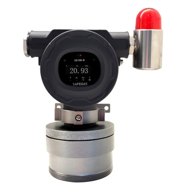 4 In 1 Fixed Gas Detector LEL CO H2S O2 Explosion-Proof Continuous Monitoring For Industrial Use