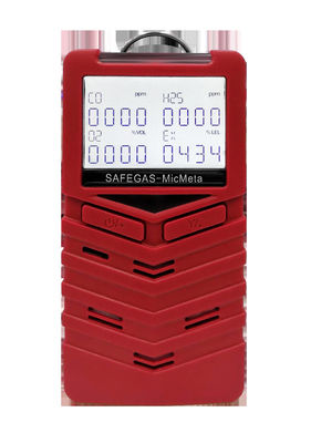 Portable Multi Gas Detector with IP66/IP68 Protection Bluetooth Transmission and 240g Light Weight for Industrial Safety
