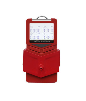 Portable Gas Detector with Diffusion Sampling H2S NH3 Simultaneous Detection IECEX ATEX Certified for Leather Factories