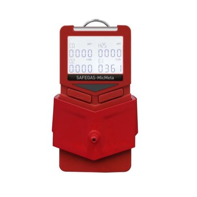 Portable Multi Gas Detector with Diffusion Sampling IP66/IP68 Protection and 24 Hours Working Time for Safety Detection
