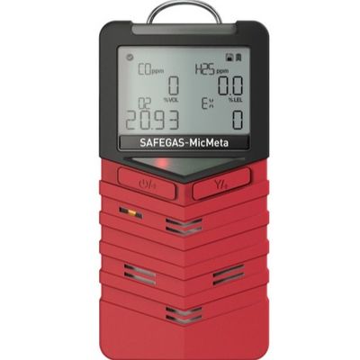 Portable Multi Gas Detector with Diffusion Sampling IP66/IP68 Protection and 24 Hours Working Time for Safety Detection
