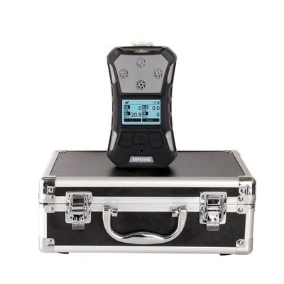 Portable 6 In 1 Multi Gas Detector for CH4 CO CO2 H2S NO2 O2 Long Standby Time