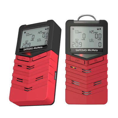 MicMeta Multi-Gas Detector with Imported Sensors for NH₃/H₂S/CO₂/CH₄ – IP66/IP68 Waterproof and Man Down Alarm