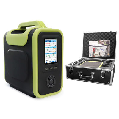 Portable Multi Gas Detector CO H2S NO NO2 NOX SO2 High Accuracy For Flue Gas Detect