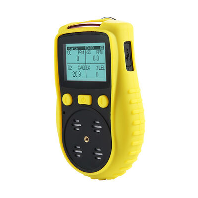 Lightweight Diffusion Ozone Gas Detector with Sound+Light+Vibration Alarm and IP65 Protection