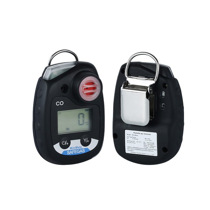 Non Recharging Carbon Monoxide CO Gas Detector Personal Protection IP68